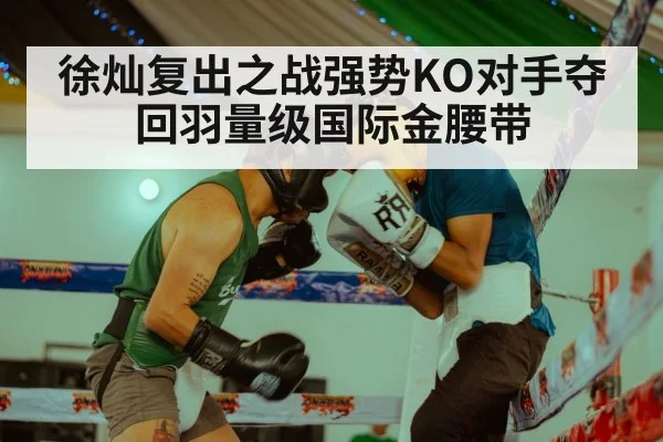 徐灿复出之战强势KO对手夺回羽量级国际金腰带