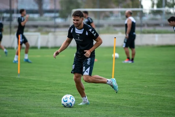 soccer training session